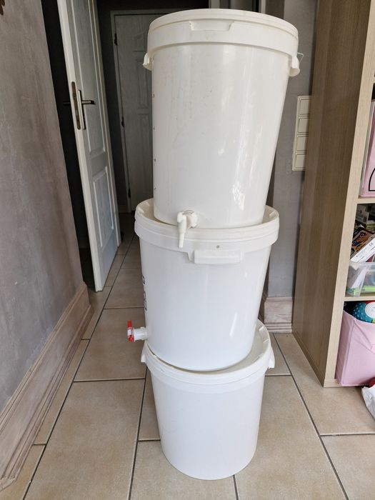 Wiadro, wiadra do piwa 3szt