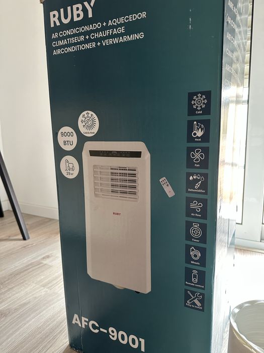 Ruby AFC-9001 / 3 em 1 / AC, Aquecedor, Desumificafor