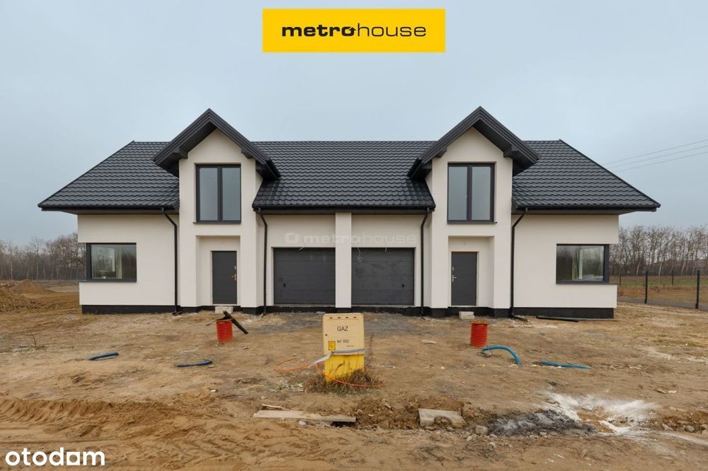 Nowoczesny dom bliźniaczy w centrum Nasielska