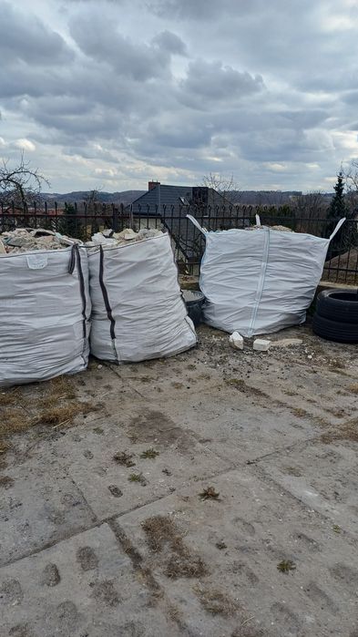 Wywóz gruzu w workach big bag