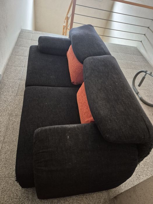 Sofá Usado Preto