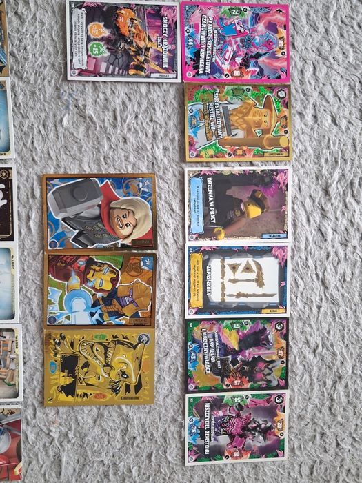 Karty Minecraft,  Star Wars,  Ninjago,  Avengers