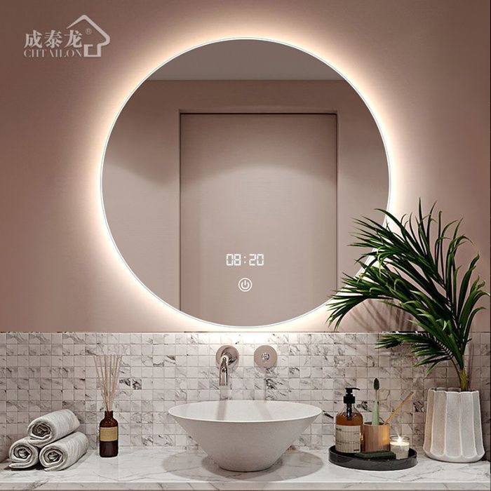 ‼️Акция‼️ Зеркало круглое с LED Подсветкой для ванной 500 см-1580 грн