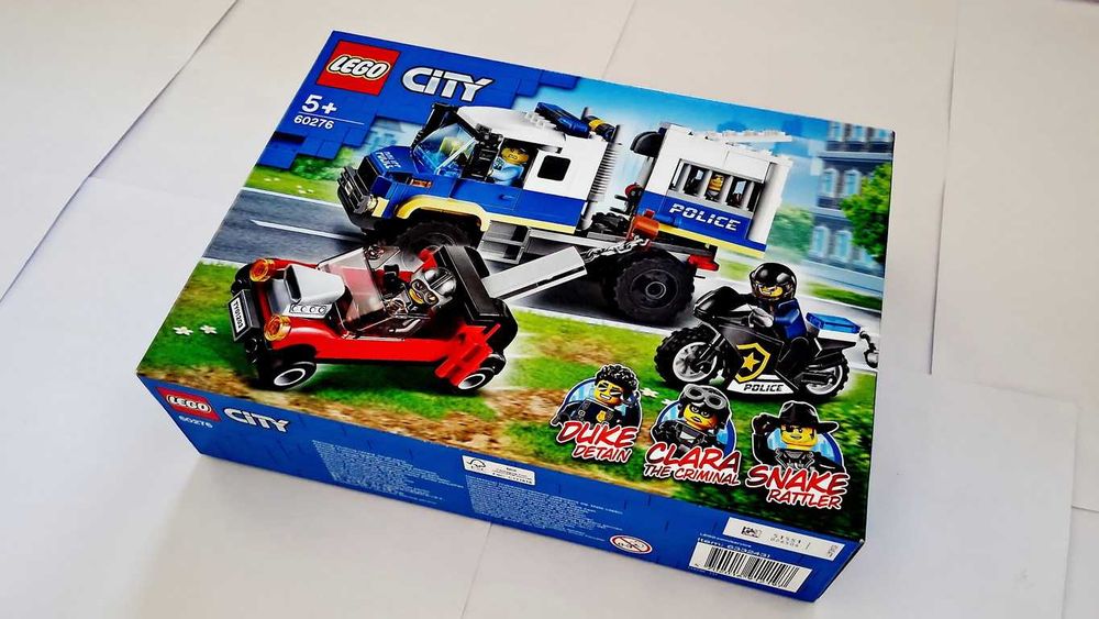 Lego City 60276 Police Prisoner Transport selado