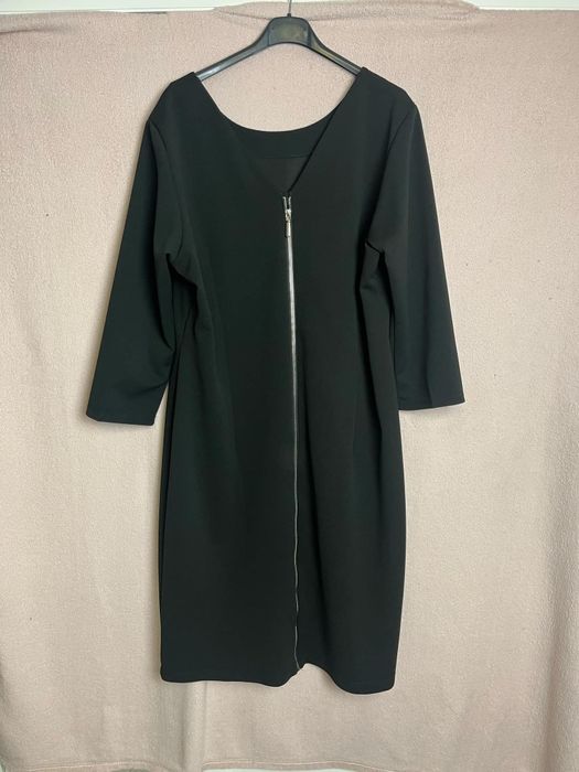 #Luiza sukienka czarna suwak jak nowa