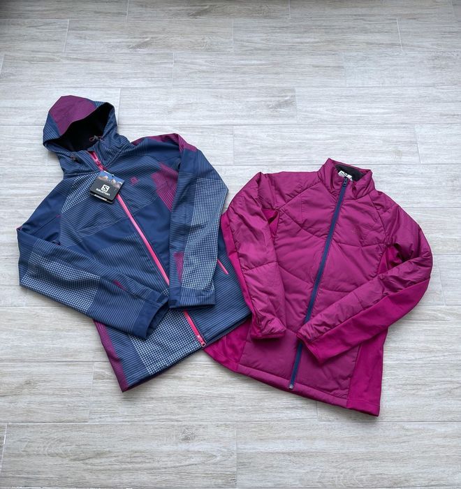 США! Теплі Жіночі куртки Salomon Snowtrip Premium 3 в 1 Оригінал! М