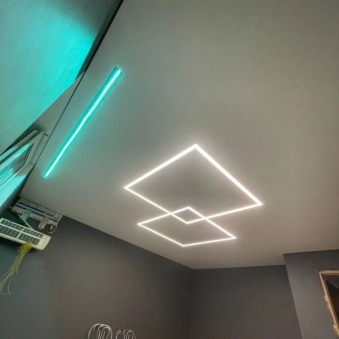 Самые бюджетные натяжные потолки в регионе.  Натяжні стелі.