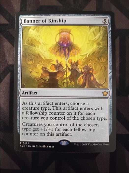 MTG Banner of Kinship Rare Foundations FDN