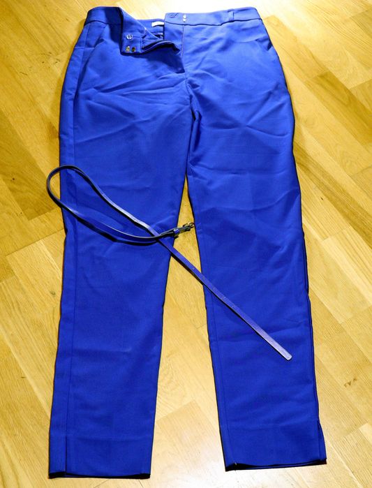 Spodnie damskie, niebieskie - chabrowe, marki Orsay rozmiar 36