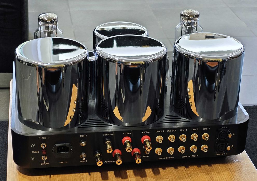 Ayon Mercury MK II single ended z lampą prostującą wzmacniacz zintegrowany