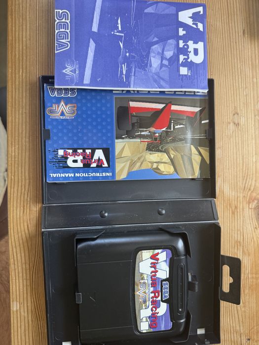 Virtua Racing – Sega Mega Drive | Completo | Chip SVP | Selos Portugal