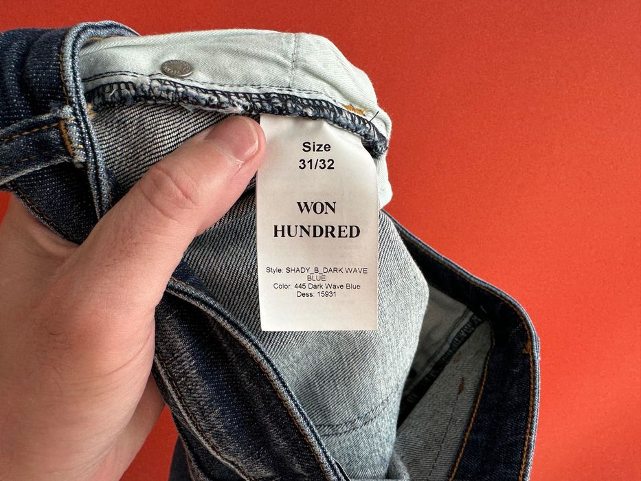 ! WON HUNDRED Shady Оригінал чоловічі джинси штани розмір 30 31
