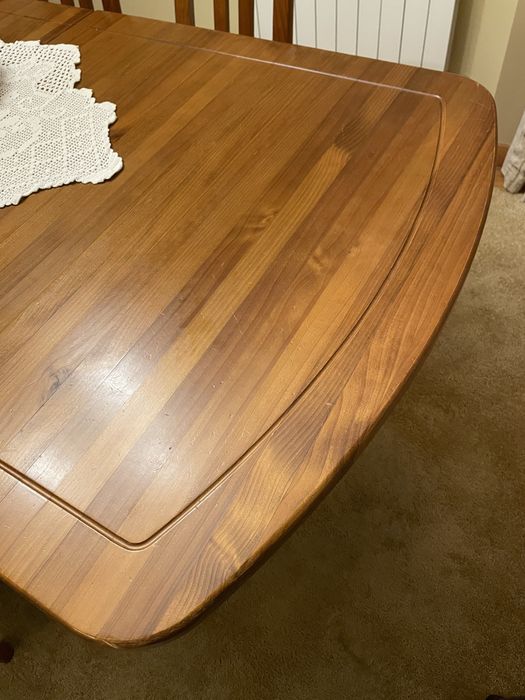 Mesa de sala de jantar + 6 cadeiras Pedrosa moveis