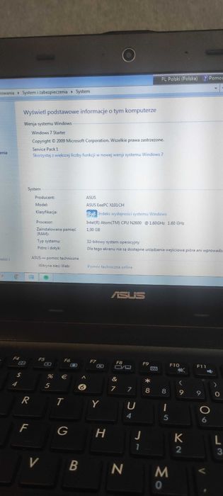 Asus Eee PC X-101CH+ssd