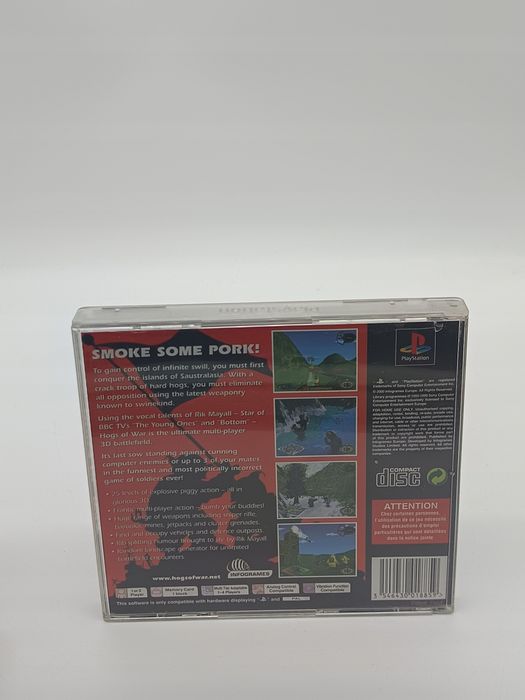 hogs of war playstation (psx) pudełkowa