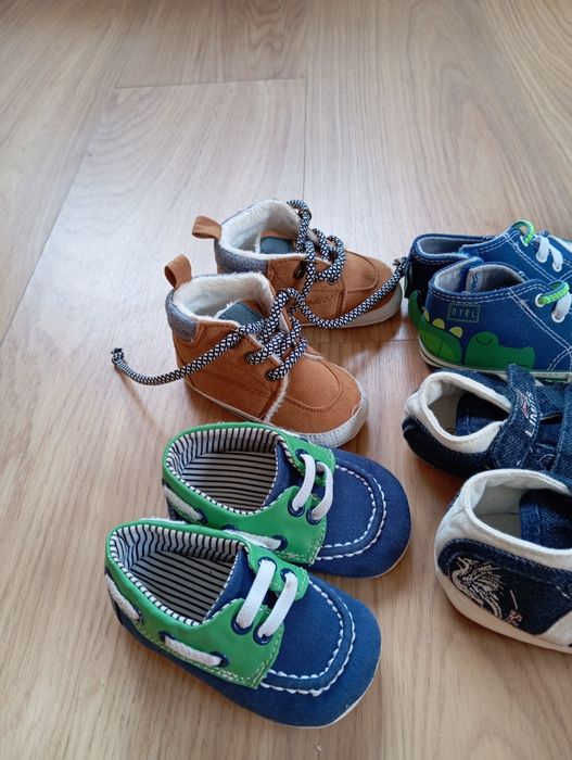 Lote de sapatinhos para bebé - 6 pares