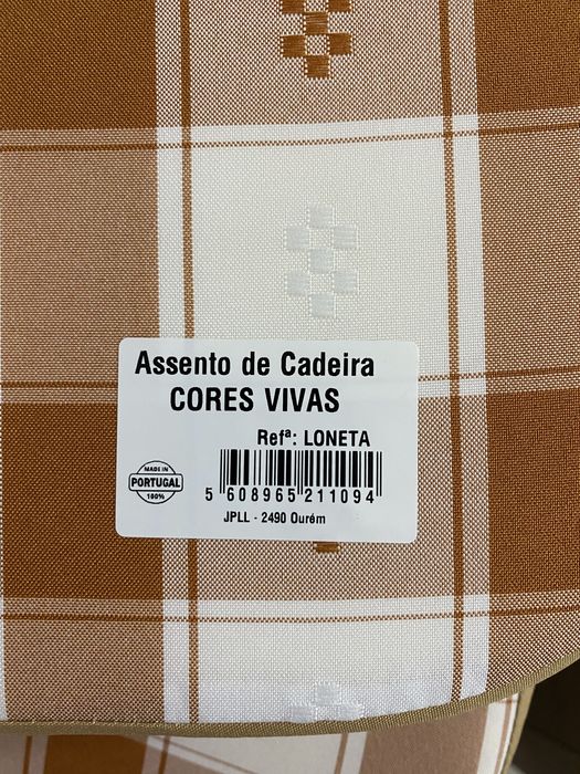 Almofadas para cadeiras
