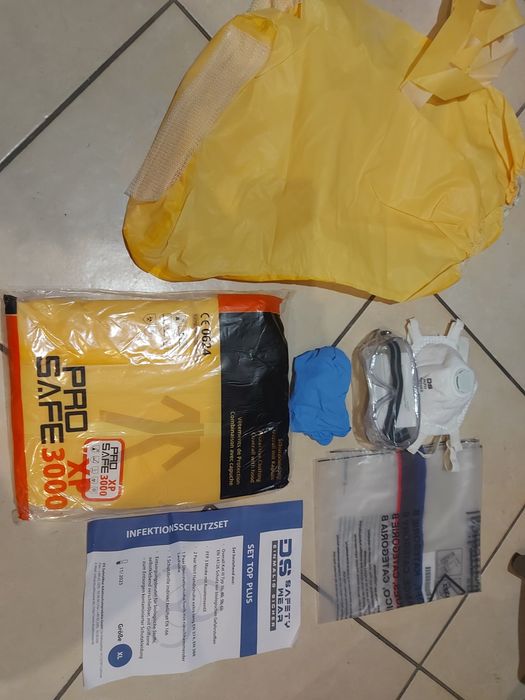 Kombinezon chemiczny Pro Safe XP 3000, DS Safety Wear ,ochronny r