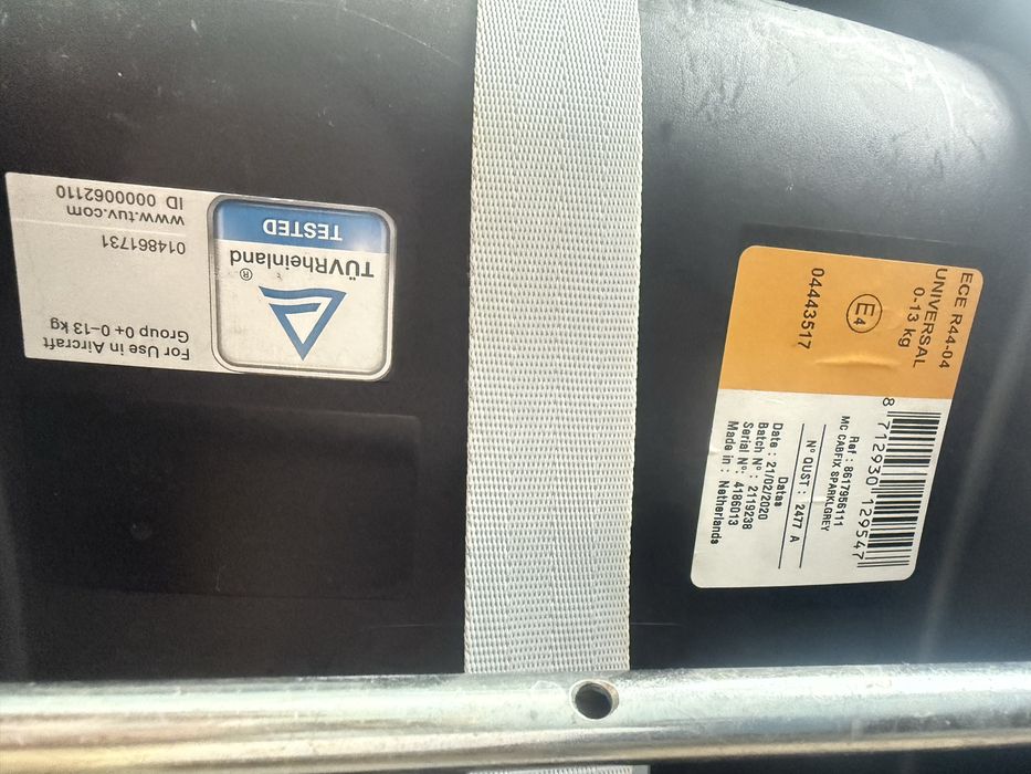 Fotelik samochodowy (nosidło) maxi cosi cabriofix 0-13kg