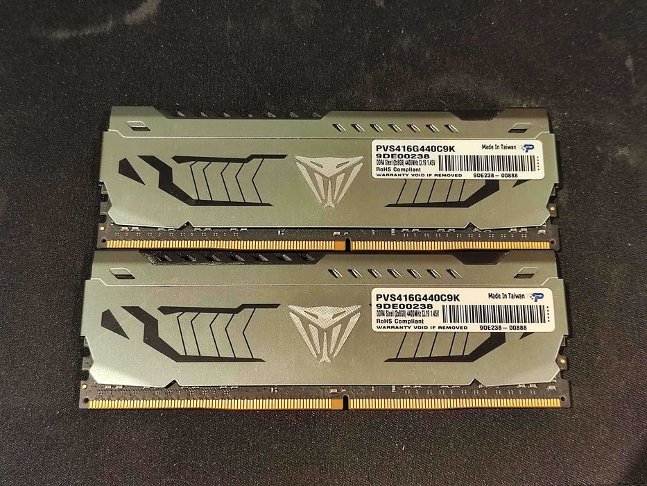 Patriot Viper Steel 16GB 2x8GB DDR4 4400MHz CL19 RAM