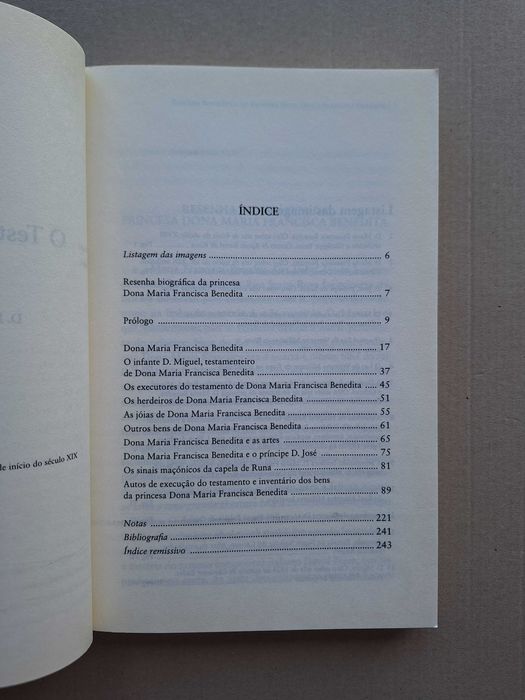 O testamento da Princesa do Brasil, D. Maria Benedita - Alice Lázaro