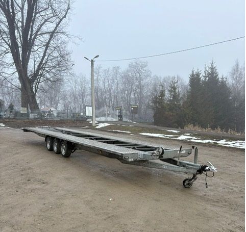 Niewiadów BR3  Przyczepa 3-osiowa | DMC 3500 kg | Najazd 8,60 m | Szerokość 2,10 m |
