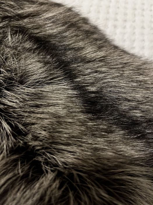 Etola z lisa srebrnego Vintage z lat 80/90