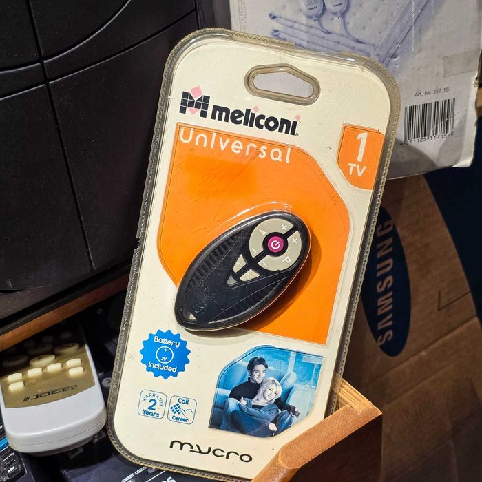 Comando Universal Compacto Meliconi Mycro – Novo