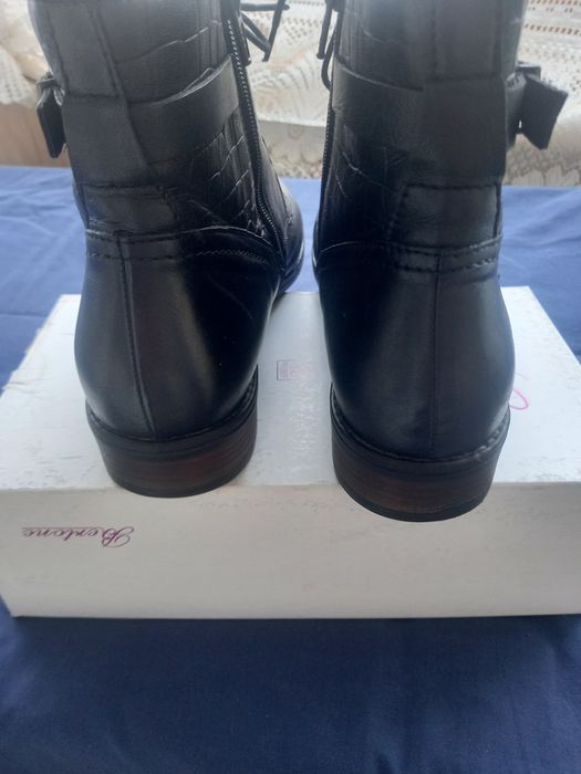 Черевики жіночі із натуральної шкіри р.41