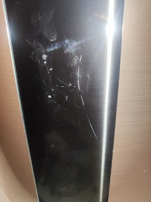 Okap kuchenny wyspowy Klarstein Skyfall Pochłaniacz LED SMART ZŁOTY