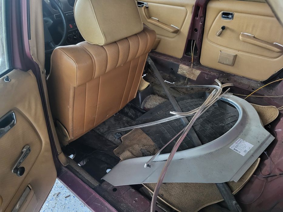 W123 2.4D manual zamiana