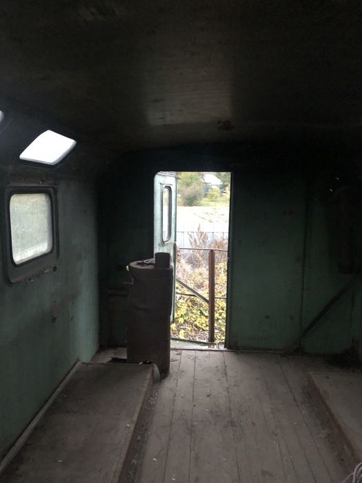 Вагончик кунг на рамі причепа