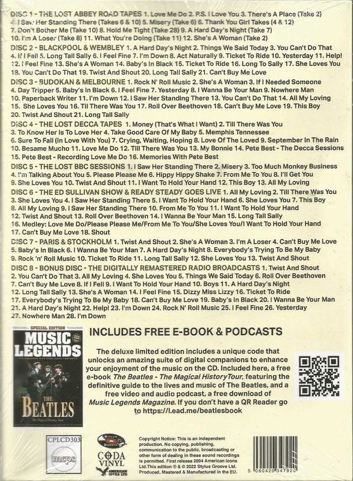 THE BEATLES - Greatest Hits 1961_1966 8CD [UK]