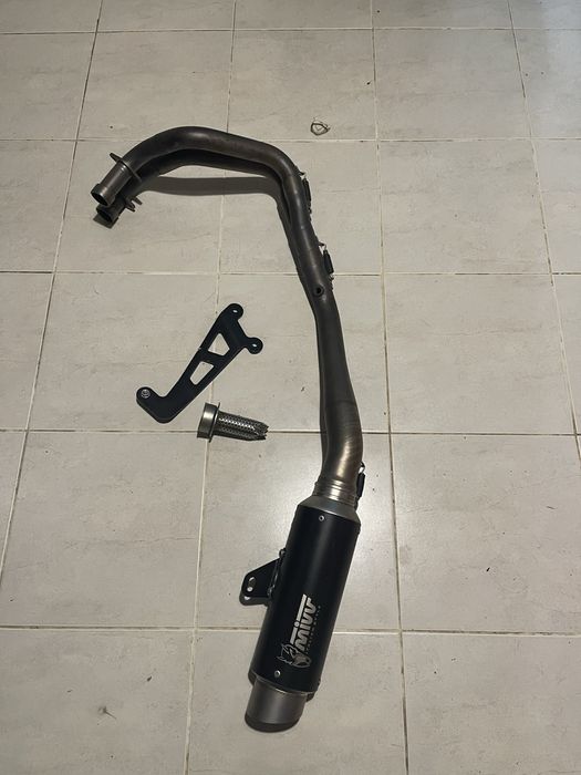 Linha de escape completa mt07