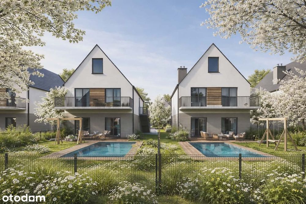 73 m² + STRYCH 73 m² +BALKON 11 m² + m. parkingowe - PRZY LESIE