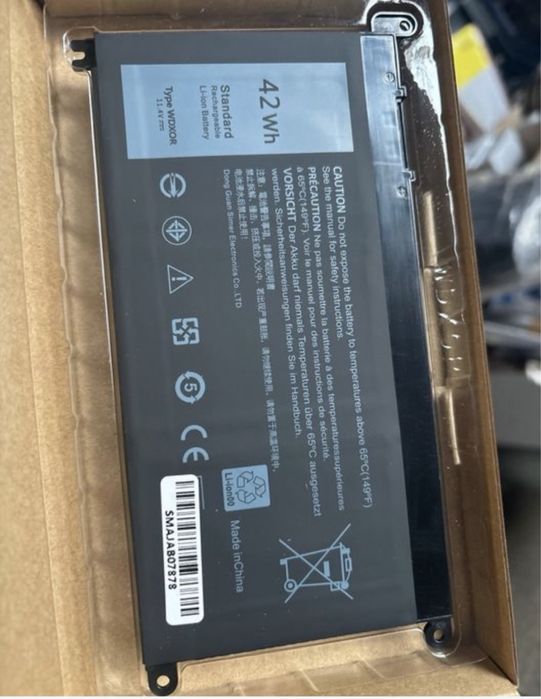 WDXOR 42Wh 11.4V bateria do laptopa Dell