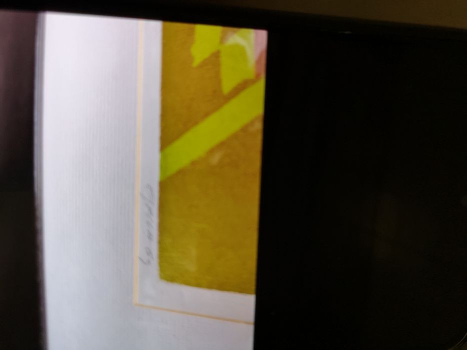 Serigrafia antiga de Espiga Pinto