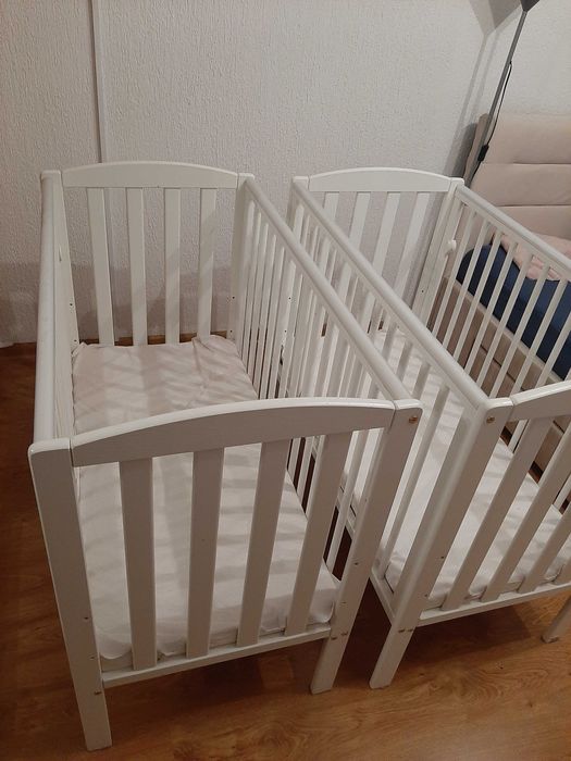 Łóżeczka dla bliźniąt 100x50