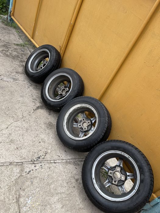 Диски з резиною r13 4.98 ваз, ланос.