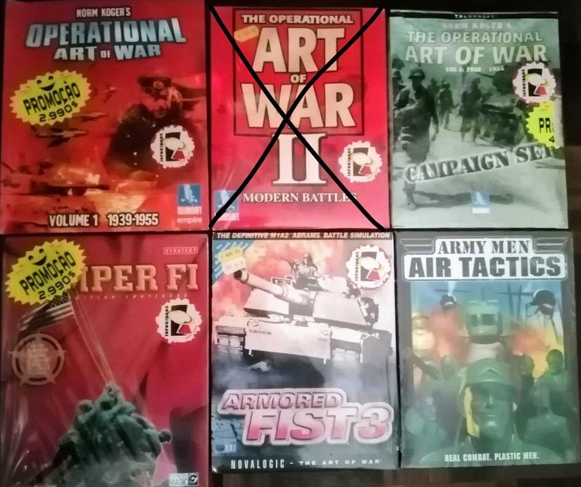 Jogos NOVOS p/ PC - Últimas unidades