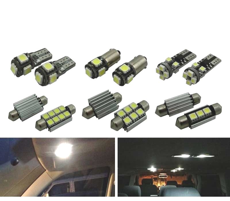 KIT COMPLETO DE 8 LÂMPADAS LED MERCEDES CLASE R W251 R280 R300 R350 R500 06-09