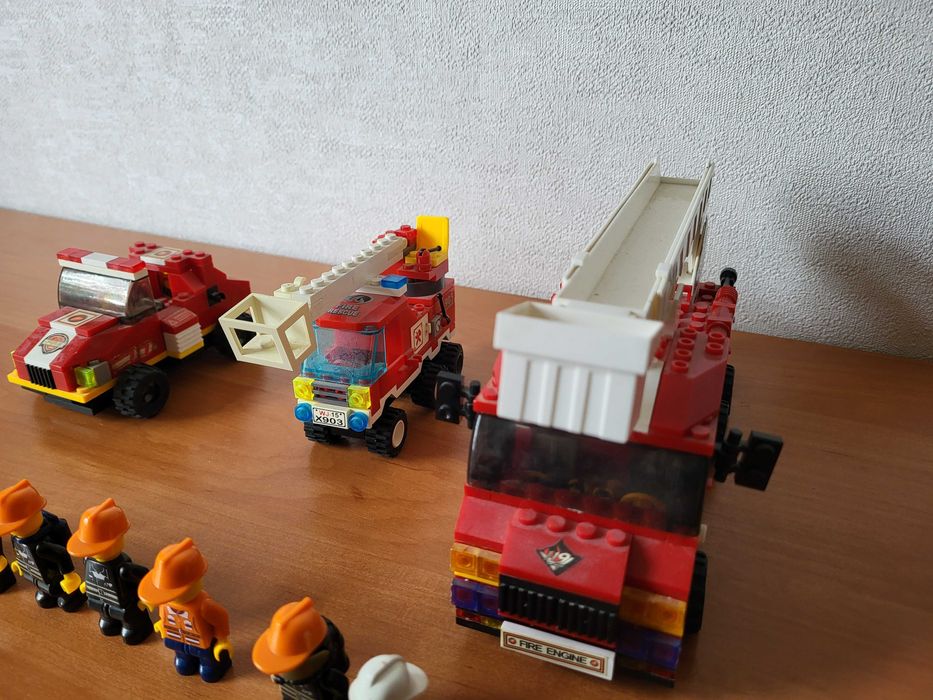Lego, brick enlighten пожежники (китайське)