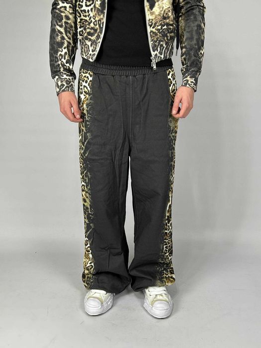 Штани Ksubi Mowalola Trakpant Black Cheetah чорні sweatpants штаны