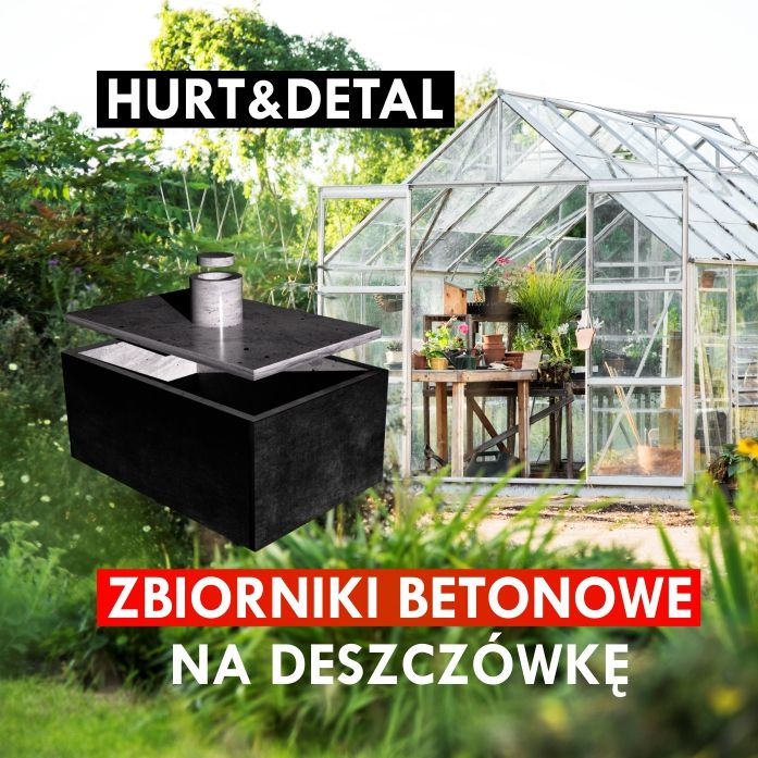 Szambo betonowe Zbiornik betonowy Deszczówka Szamba PROGRAM 5000+