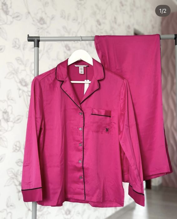 Сатинова піжама Victoria’s Secret оригінал