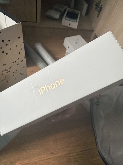 Pudelko do Iphone XS gold
