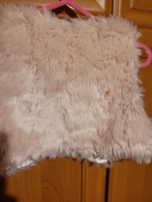 Bezrękawnik kamizelka futerko bolerko Święta