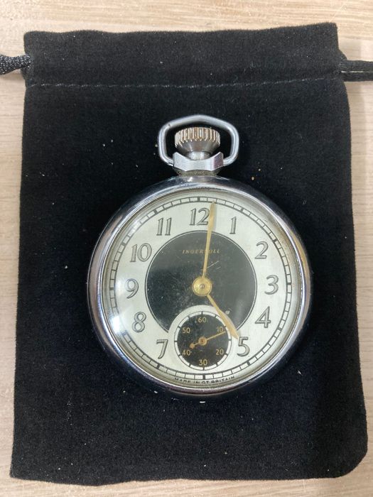 Relógio de Bolso antigo inglês , marca Ingersoll