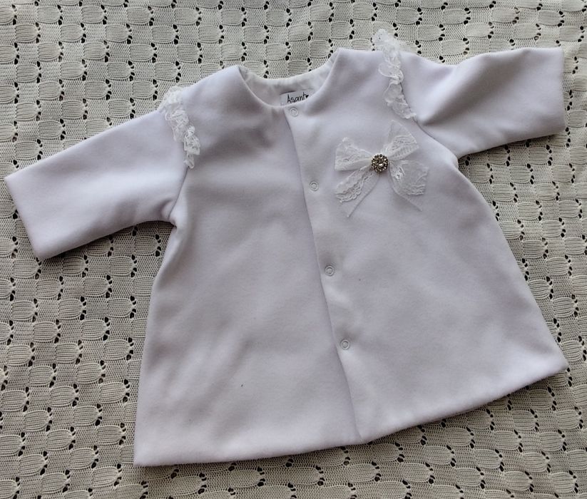 Ubranko do chrztu dla dziewczynki, sukienka do chrztu, komplet do chrz