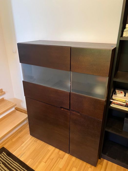 Zestaw mebli z debowego forniru